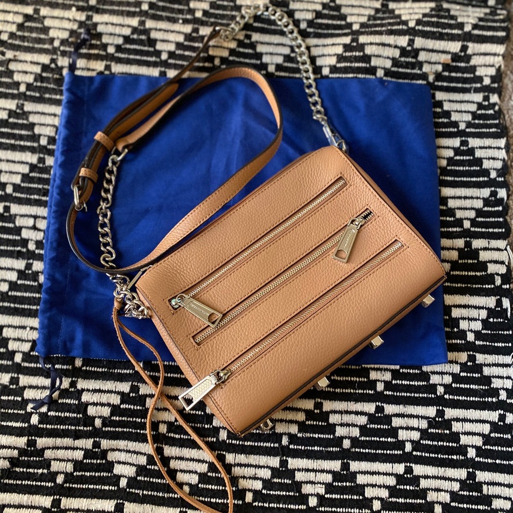 Rebecca Minkoff Tan Leather Shoulder Bag